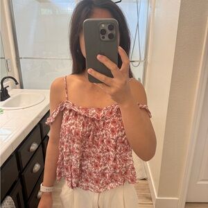 Floral Pink Women's Top